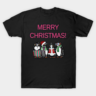 Merry Christmas Penguins T-Shirt